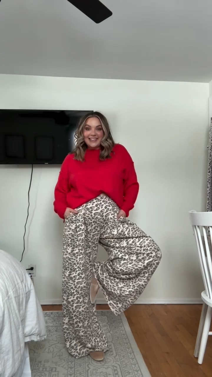 I’ve been seeing similar versions of this outfit floating around the internet, and I wanted to put my own spin on it. I would give this a 6.5 I love the over all concept. But I feel like I could do better finding a better bottom that was more flattering. 

I do really love the red though! So flattering with my darker hair. And you just can’t go wrong with a classic crew neck. 

What do you think, slay or nay? Let me know in the comments. 😘

@Aerie 

#LTKSeasonal #LTKootd #LTKSaleAlert