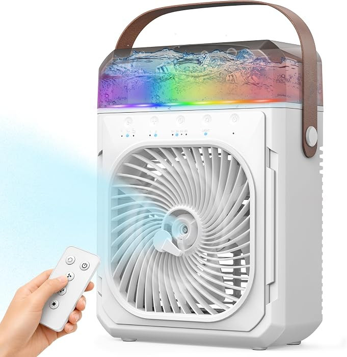 Ausic Misting Fan Portable, 20000mAh Portable Air Conditioners with 1200mL Water Tank, Outdoor Wa... | Amazon (US)