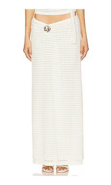 LIONESS In Your Dreams Skirt in Beige from Revolve.com | Revolve Clothing (Global)