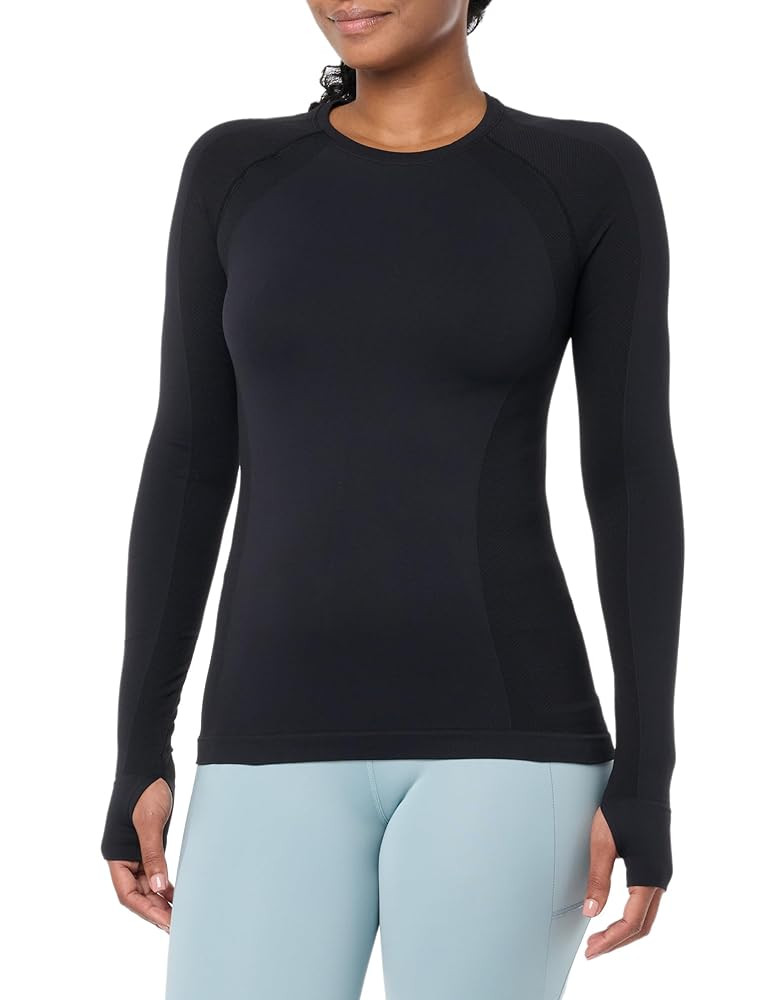 Sweaty Betty Women's Athlete Seamless Crewneck Long Sleeve Workout Top | Amazon (US)