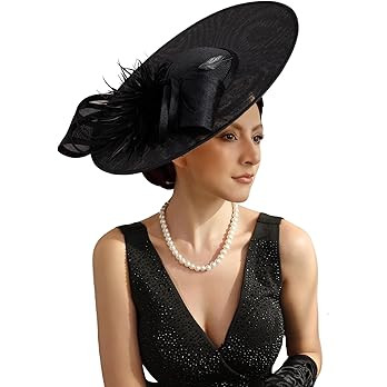 Unpifolov Fascinators Hats Elegant Women Flower Mesh Feathers Wedding Cocktail Bride Headband for... | Amazon (US)