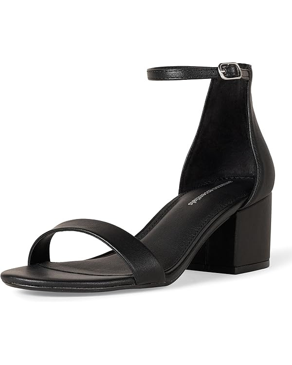 Amazon Essentials Women's Two Strap Heeled Sandal | Amazon (US)