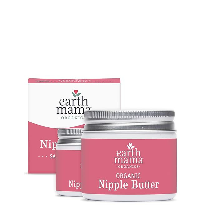 Earth Mama Organic Nipple Butter™ | Nipple Cream Safe for Breastfeeding | Postpartum Essentials... | Amazon (US)