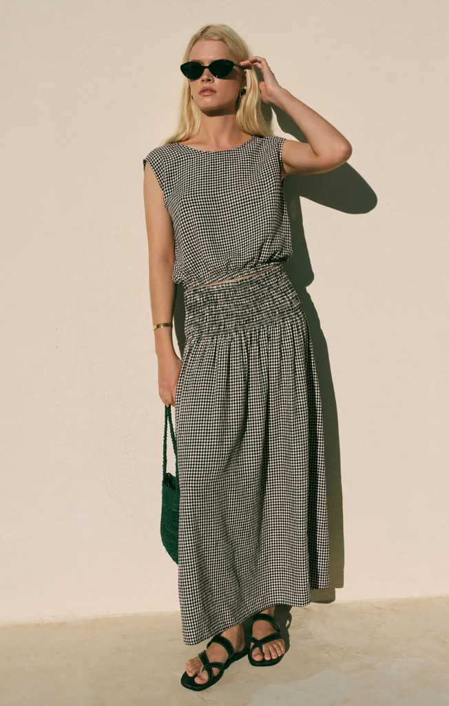 Brooke Gingham Maxi Skirt | Z Supply
