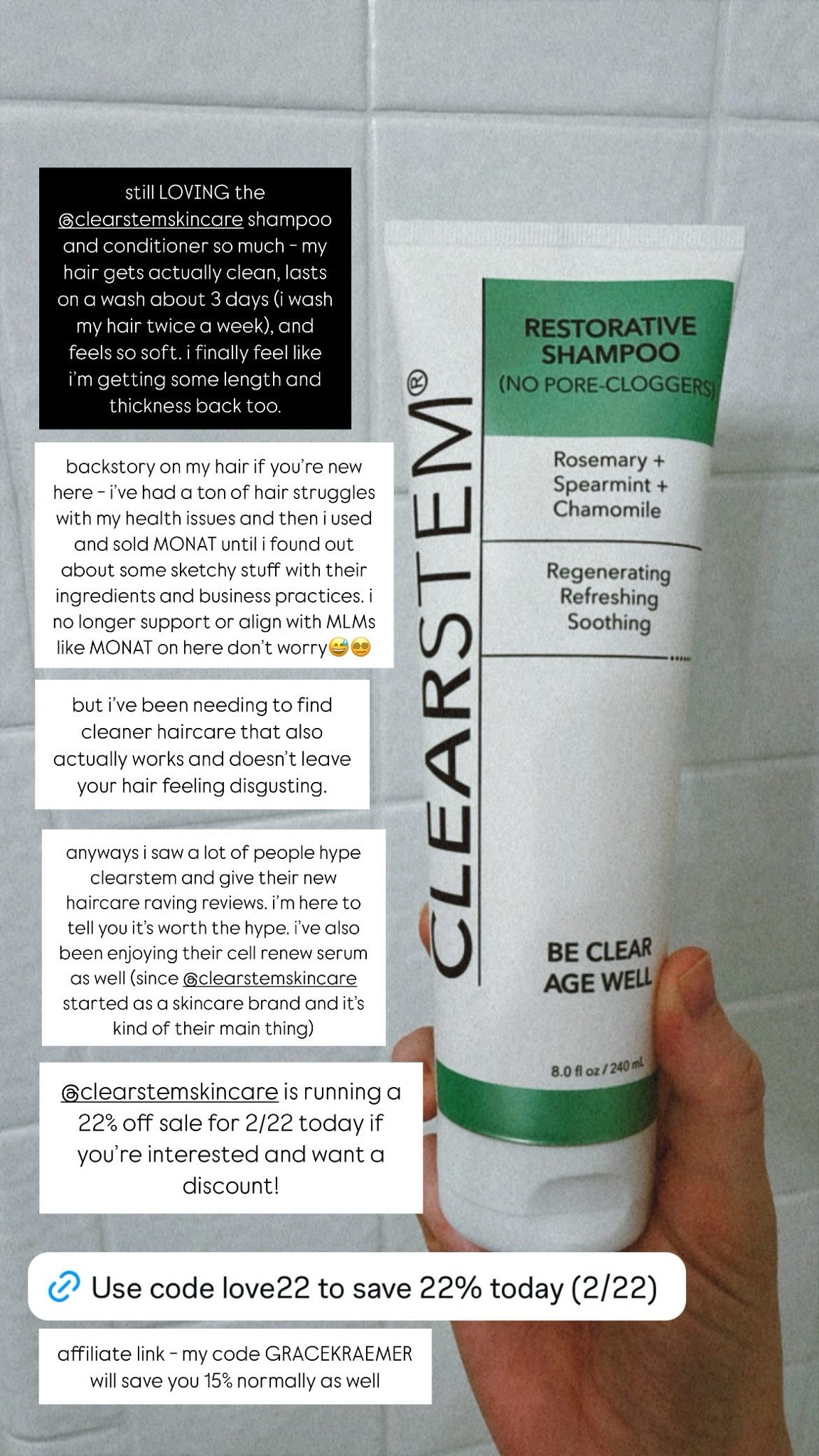 clearstem is 22% off today for 2/22 with code LOVE22!!

tagging a few of my favorite products of theirs that i’ve tried✨



#LTKBeauty #LTKSeasonal #LTKSaleAlert