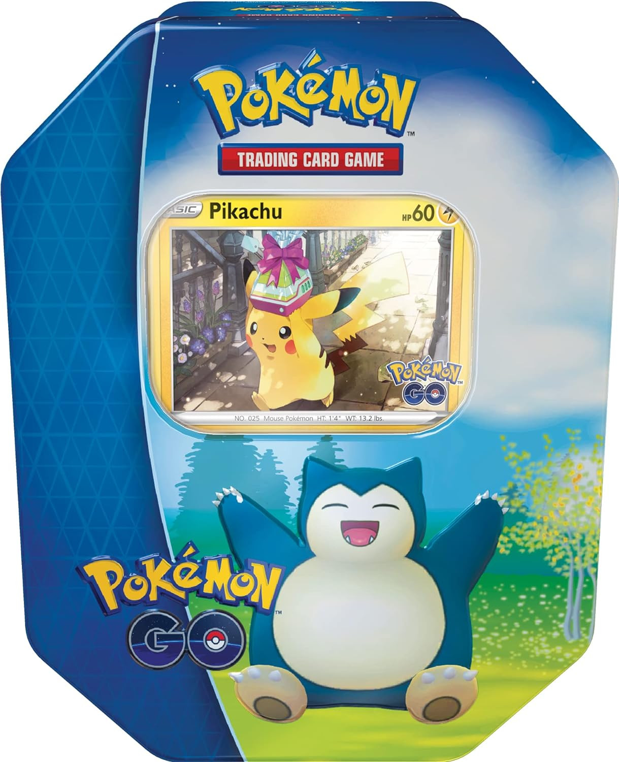 Pokémon TCG: GO Tin - Snorlax (2 Foil Cards & 4 Booster Packs) | Amazon (US)