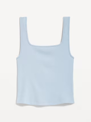 Ultra-Cropped Rib-Knit Tank Top | Old Navy (US)