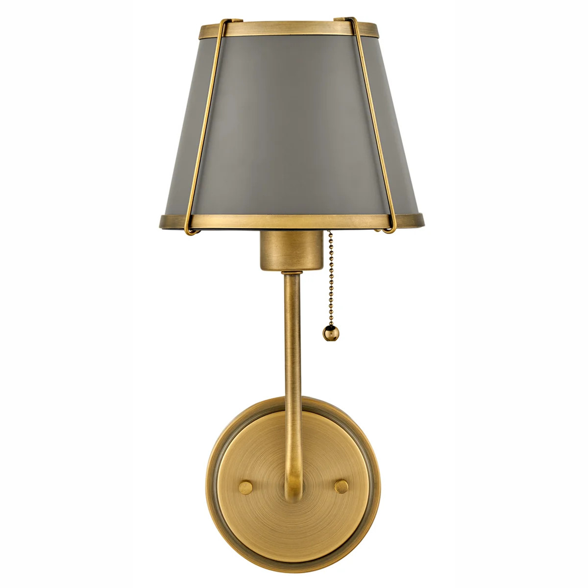 Clarke Medium Single Light Wall Sconce with On/Off Pull Chain | Wayfair North America