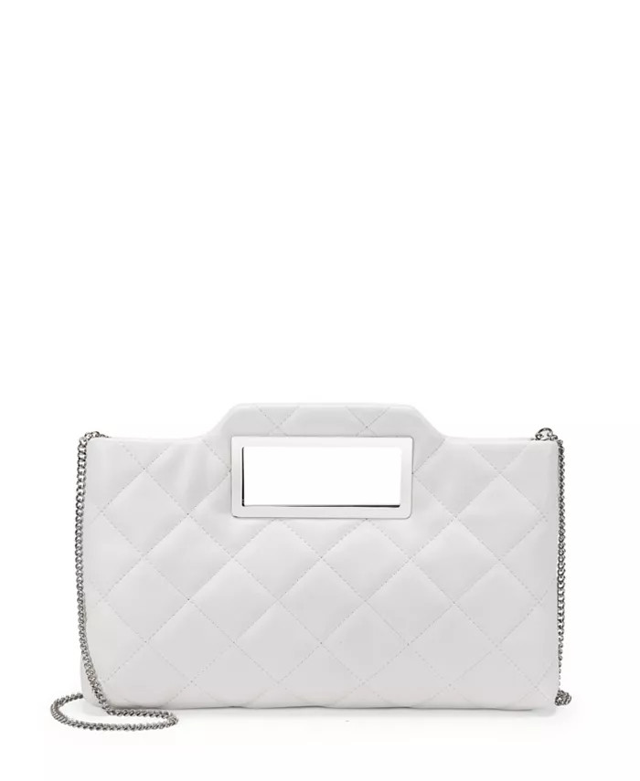 INC International Concepts Juditth Handle Quilted Clutch, Created for Macy's & Reviews - Women - ... | Macys (US)