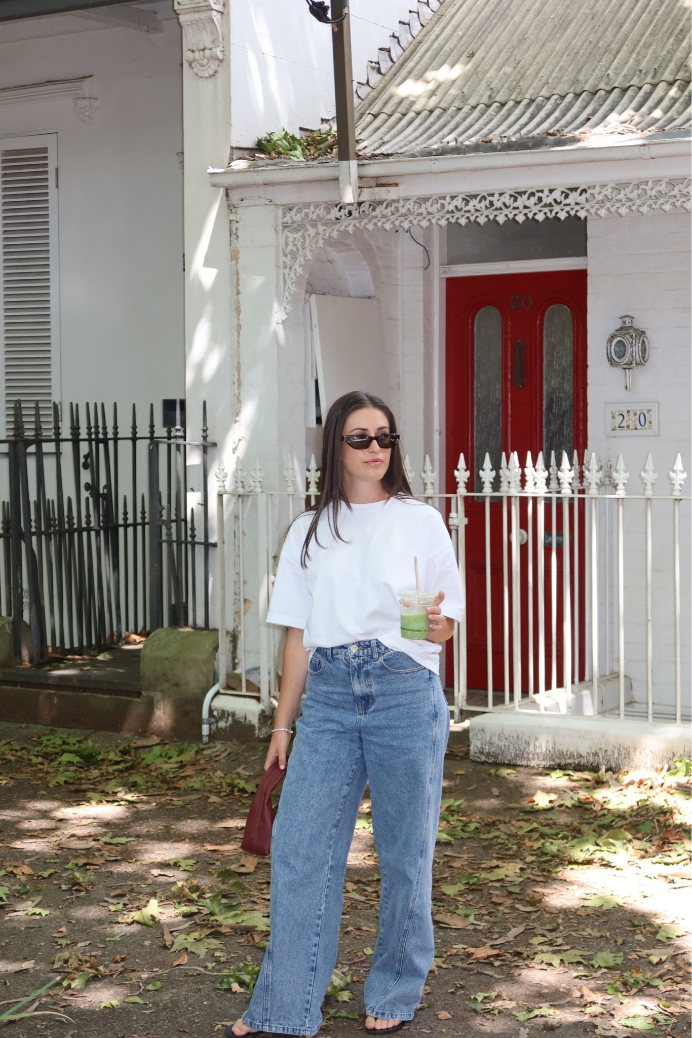 Sunday outfit / wearing an 8 in the jeans and a M in the tshirt 

#LTKshoes #LTKaustralia #LTKsummer