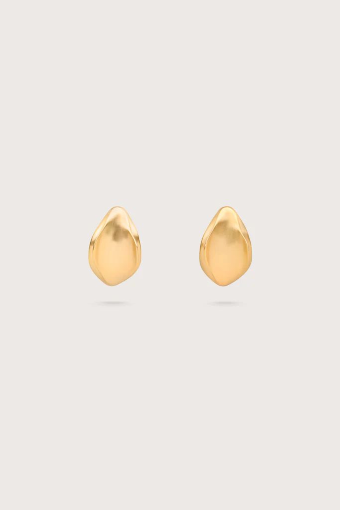 ERIN EARRING - BRUSHED BRASS | Cult Gaia - US