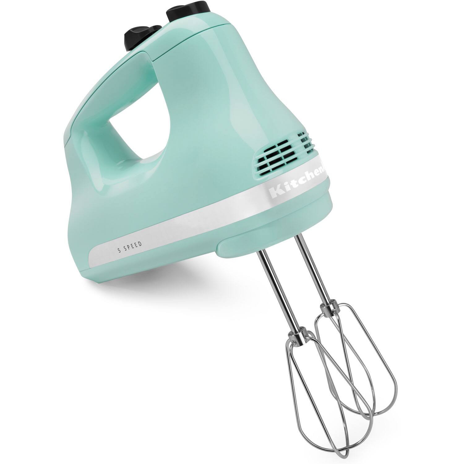 KitchenAid - KHM512IC Ultra Power 5-Speed Hand Mixer - Ice Blue | Best Buy U.S.