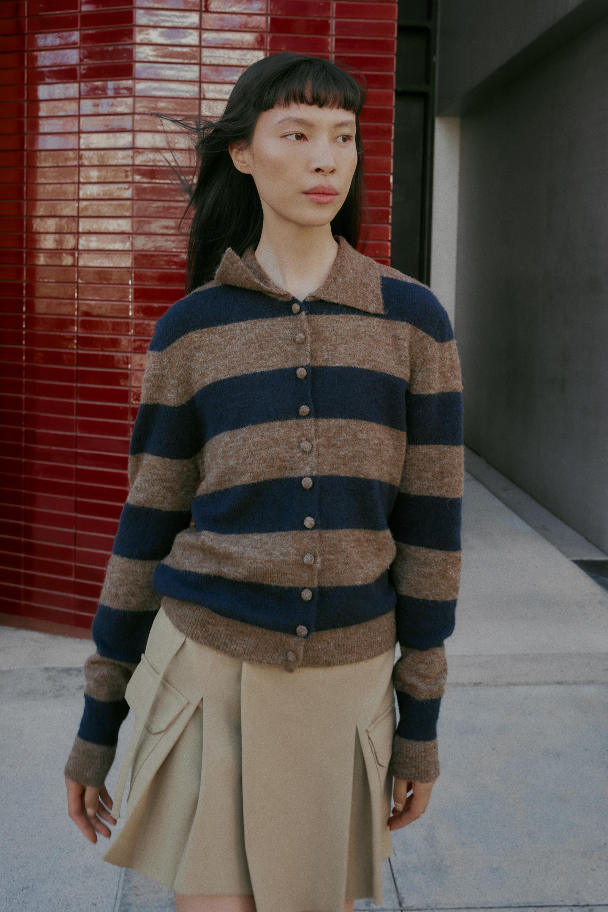 STRIPED CARDIGAN | Zara US