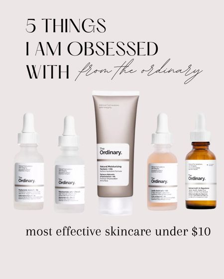 The Ordinary is some of the best skincare and almost everything is <$10. If you want to start adding more serums, these products are affordable dupes and derm-approved.

2024 is the year to add hyaluronic acid, retinol, or niacinamide to your skincare routine! 

Available at Target, too!

#LTKfindsunder50 #LTKMostLoved #LTKbeauty