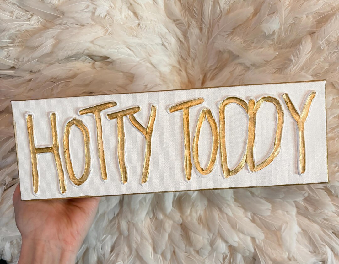 4x12 Hand Painted Game Day Canvas | Hotty Toddy | Ole Miss Art | Gold Hotty Toddy Art | Cute Foot... | Etsy (US)