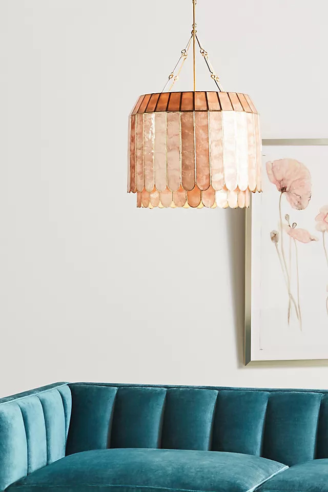 Madelyn Capiz Faceted Pendant | Anthropologie (US)