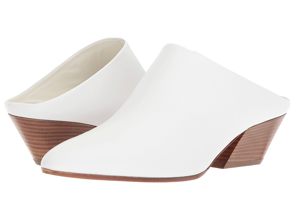 Vince - Vigo (Optic White Boot Calf) Women's Shoes | Zappos