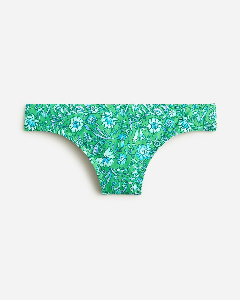 Classic full-coverage bikini bottom in marigold blooms | J. Crew US