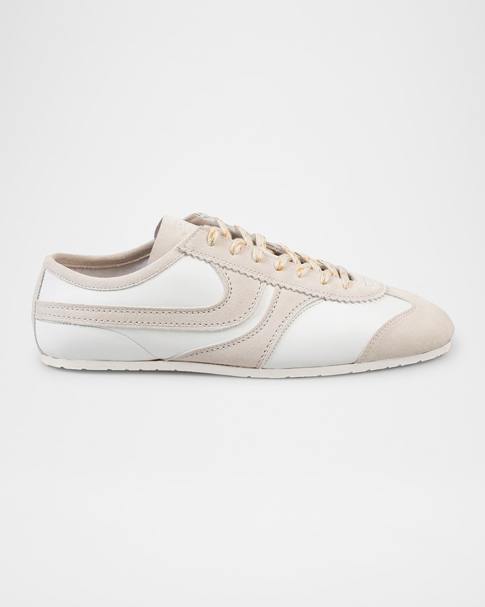 Dustin Mixed Leather Retro Sneakers | Neiman Marcus
