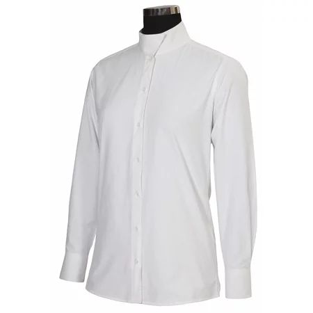 TuffRider Women's Starter Long Sleeve Show Shirt, White, 40 | Walmart (US)