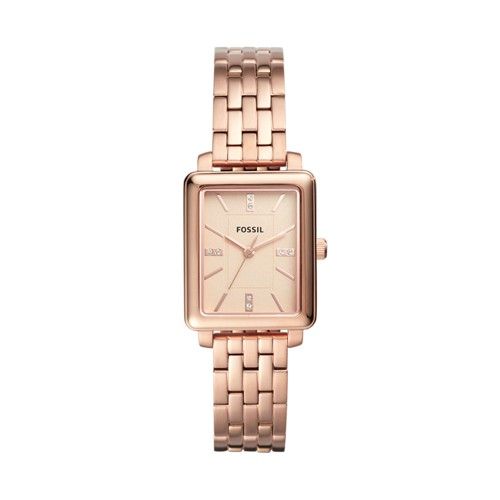 Fossil Fenton Three-Hand Rose Gold-Tone Stainless Steel Watch Bq3275 Rose Gold | Fossil (US)