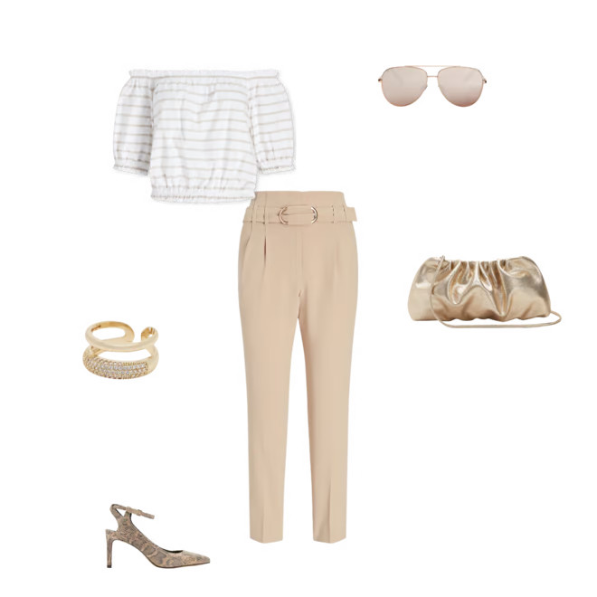 Super High Waisted Belted Ankle Pant | Express