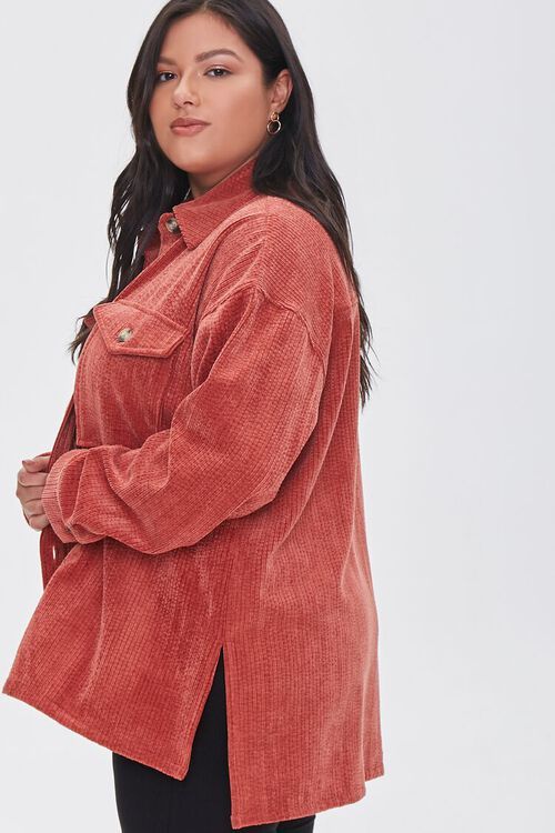 Plus Size Textured High-Low Jacket | Forever 21 (US)
