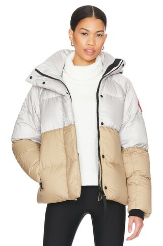 Canada Goose Junction Parka in Light Grey, Sandstone, & Haze from Revolve.com | Revolve Clothing (Global)