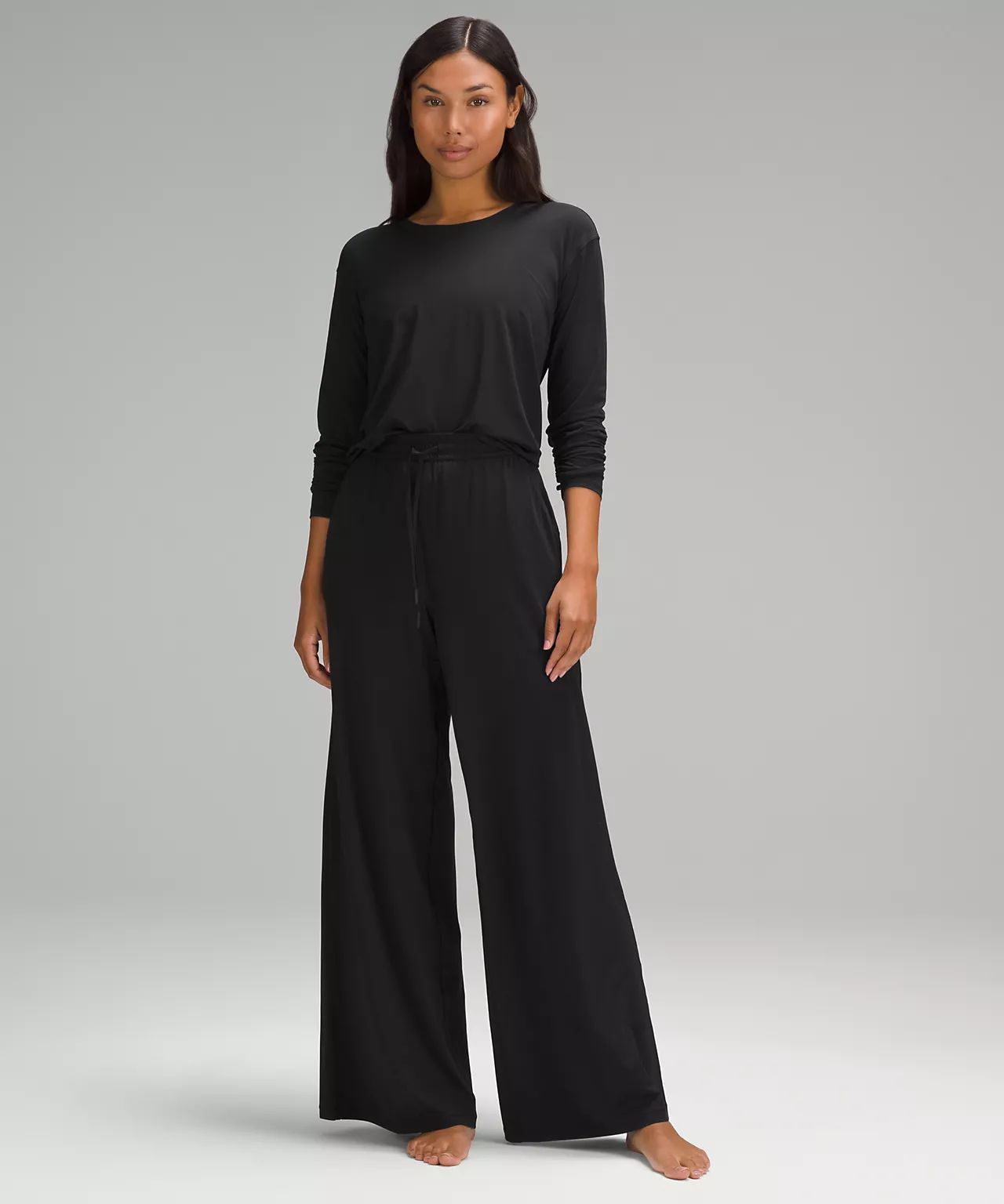 Modal High-Rise Wide-Leg Lounge Pant | Lululemon (US)