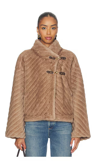 Melanie Jacket in Caramel | Revolve Clothing (Global)