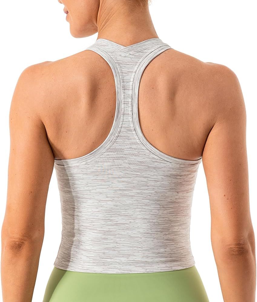 Lavento Women's Racerback Workout Tank Top Sports Yoga Tops Active Sleeveless Shirts | Amazon (US)