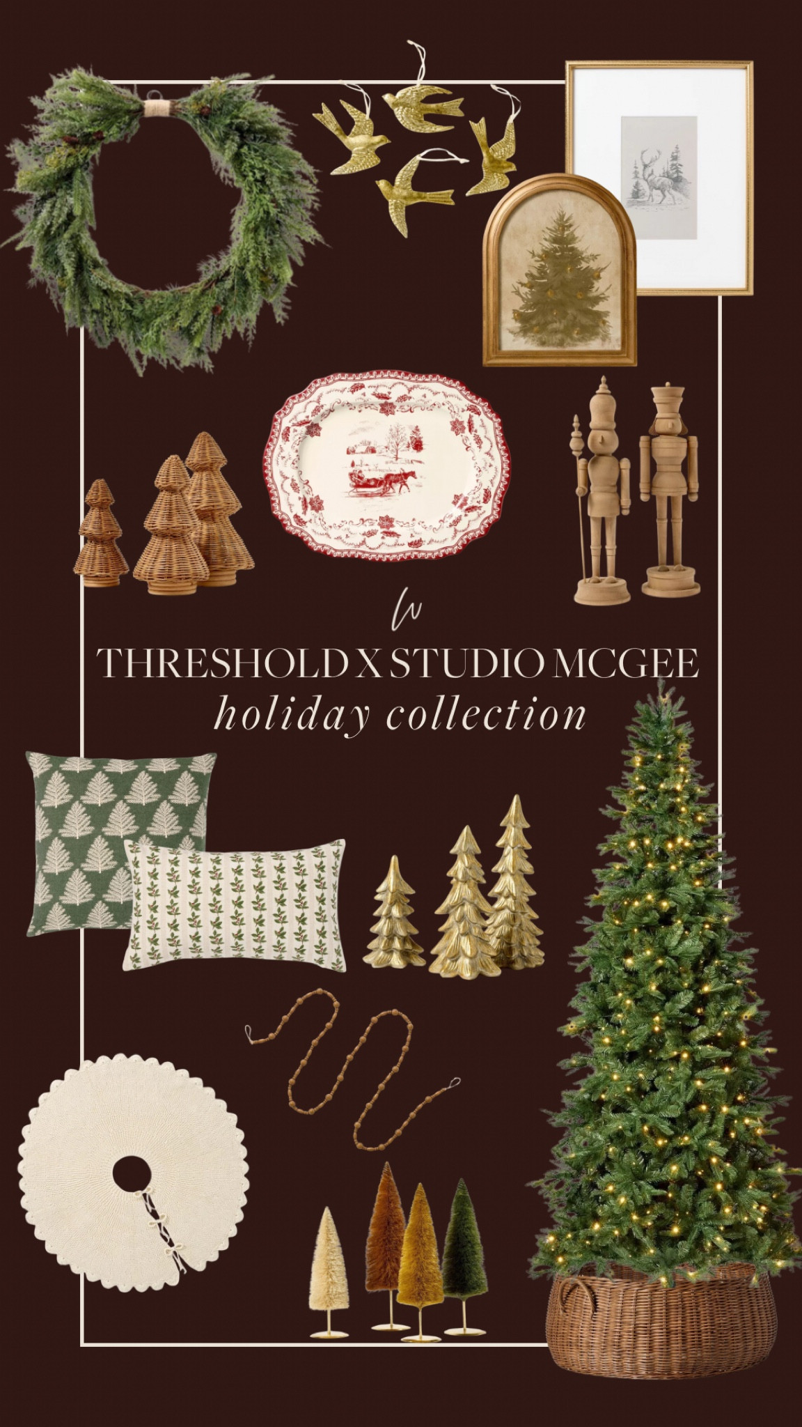 Threshold Studio McGee Holiday Holliday Collection. Target, home decor, Christmas home 

#LTKSeasonal #LTKHoliday #LTKHome