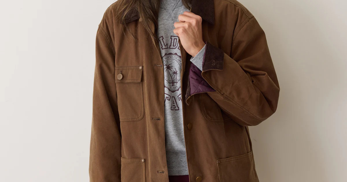 Riley Waxed Barn Jacket | Marine Layer