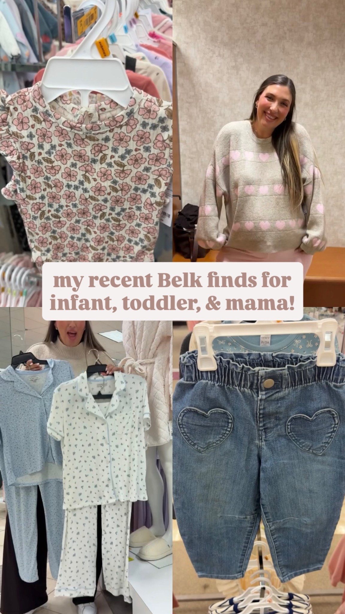 Valentine’s Day outfits & finds for baby, toddler, and mama! 

#LTKootd #LTKMidsize #LTKFindsUnder50