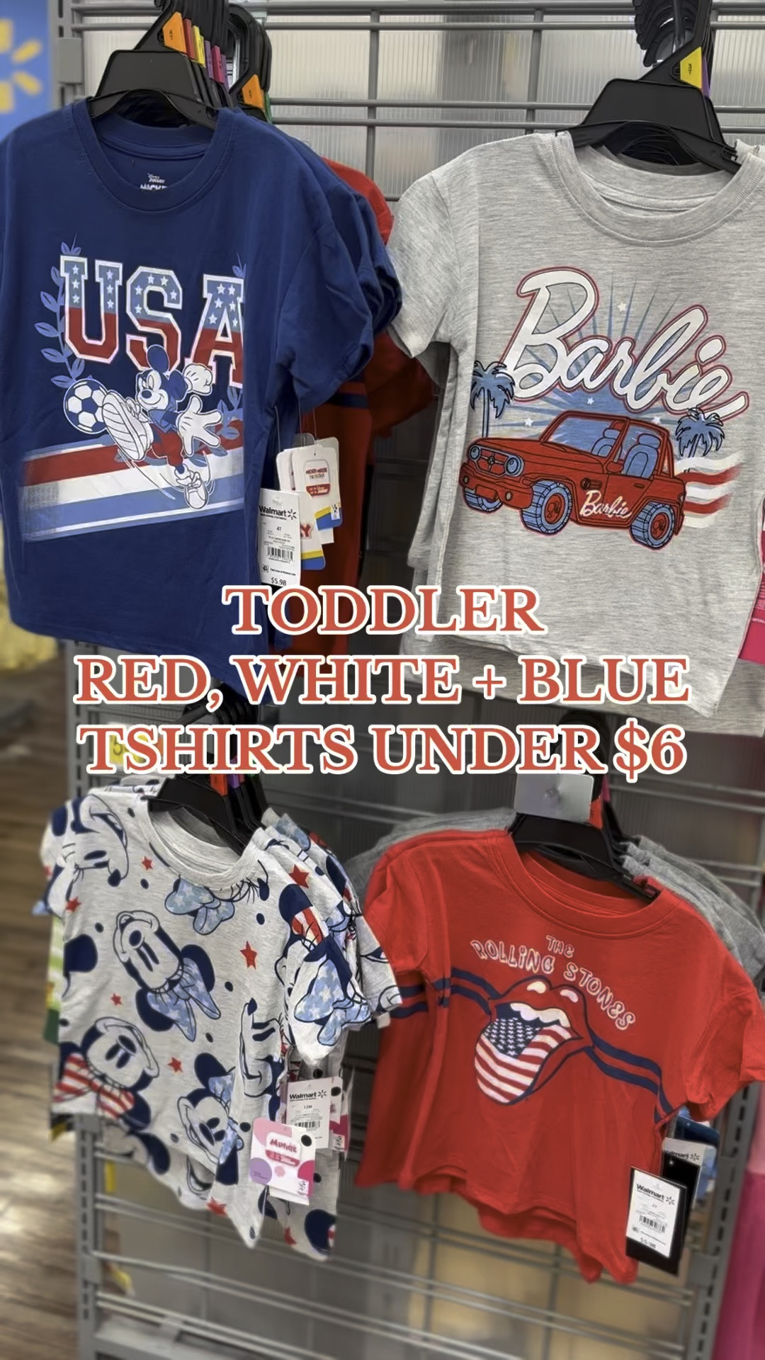 Cutie toddler patriotic shirts under $6 ❤️🤍💙

#LTKVideo #LTKfamily