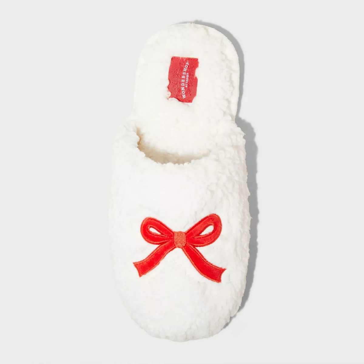 Women's Fleece Bow Scuff Slippers - Wondershop™ | Target