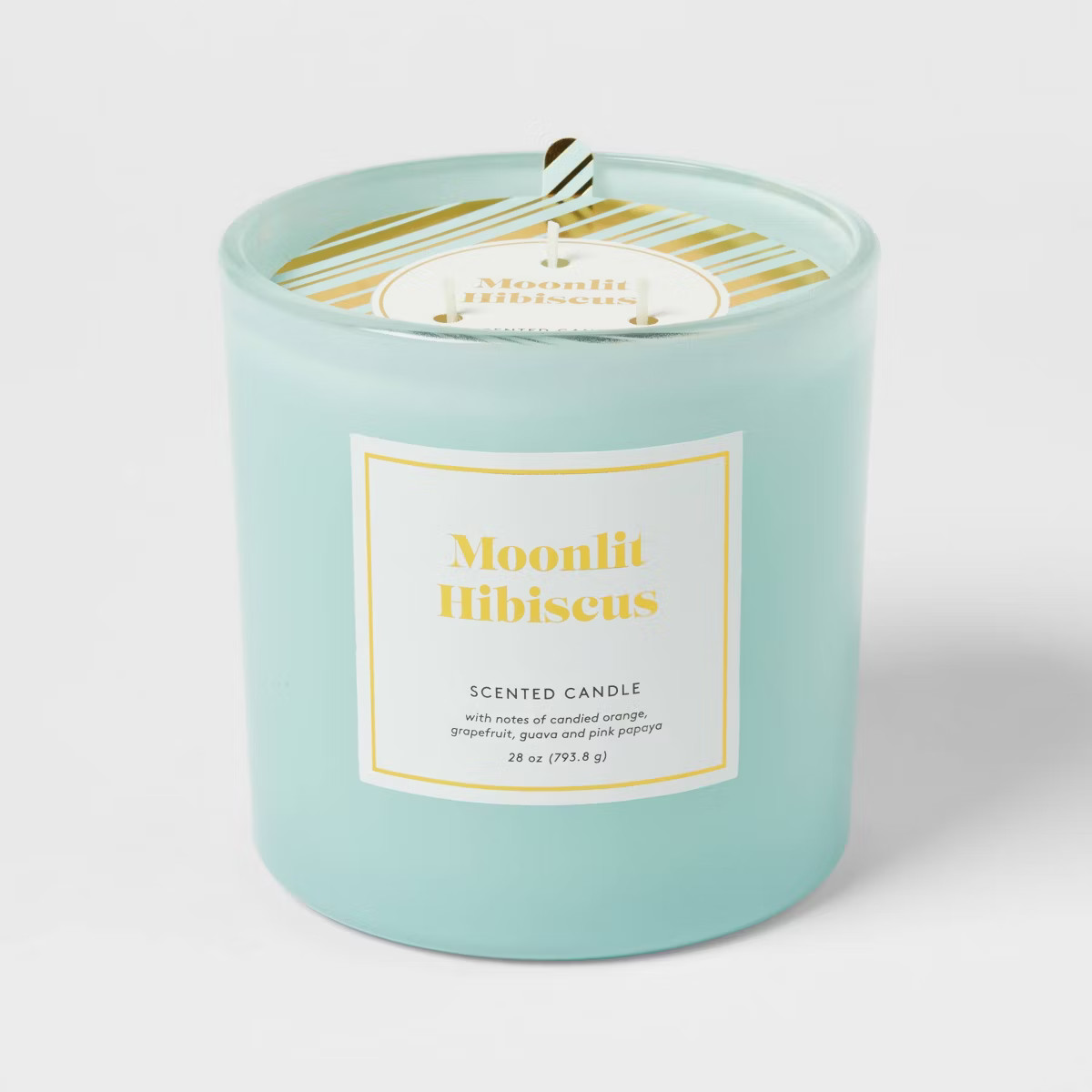 28oz Glass Jar 3-Wick Moonlit Hibiscus Candle - Opalhouse™ | Target