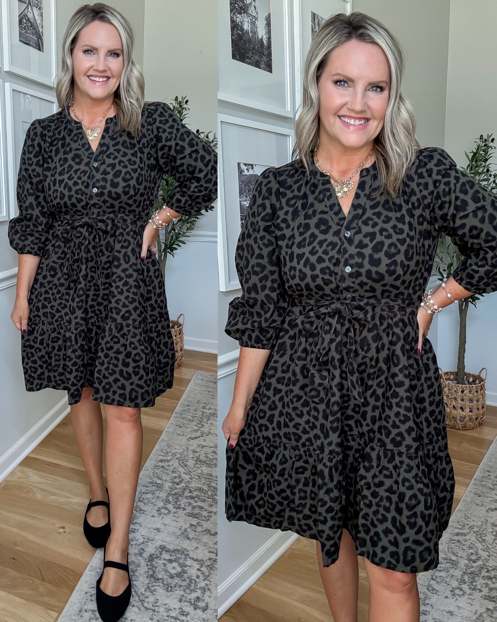 Love this leopard shirt dress from Walmart! Under $20!! I’m in size small. Would be great for the classroom or office! 
Teacher outfit 
Fall dress 
Workwear 
Leopard print dress 


#LTKFindsUnder50 #LTKStyleTip #LTKWorkwear