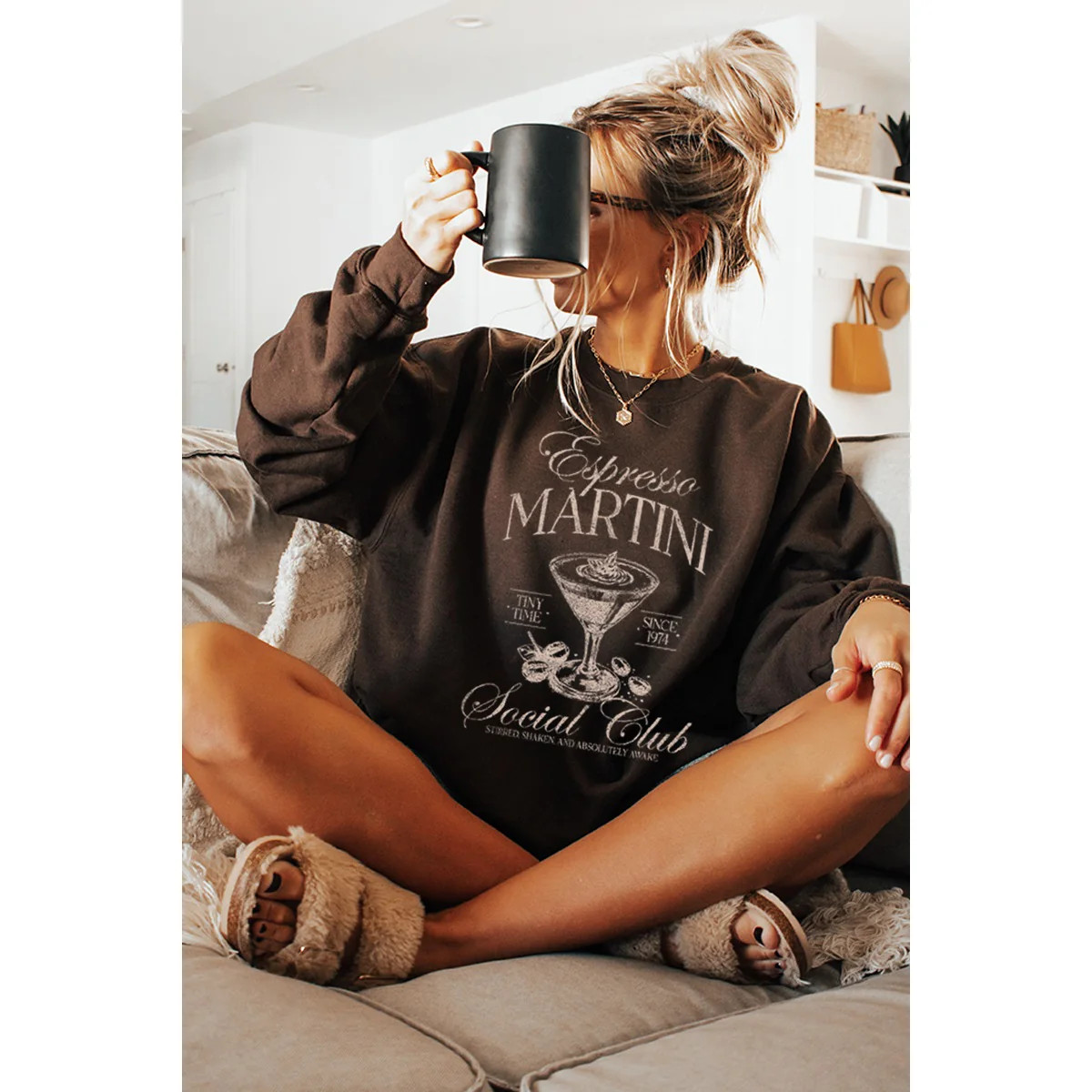 NEW!! Espresso Martini Social Club Sweatshirt | Glitzy Bella