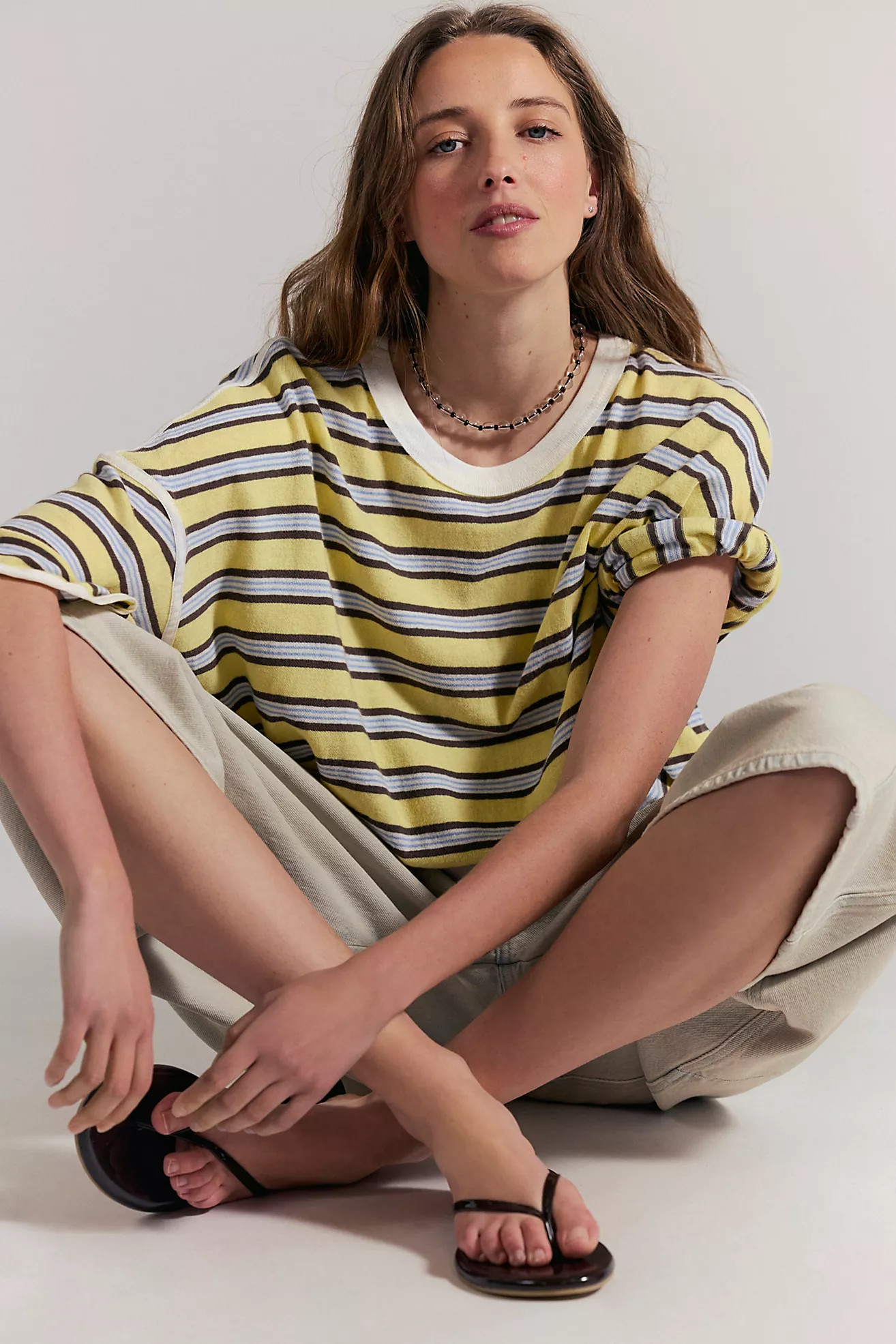 We The Free Clean Rugby Tee | Free People (Global - UK&FR Excluded)