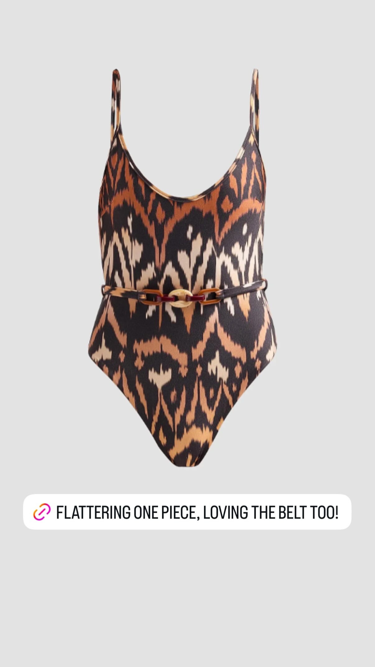 Flattering one piece. Loving the belt too! Sharing a roundup of resort favorites that I'm loving for your next beach vacay! From swimsuits, sandals, bags, dresses, beach coverups, and more! 

 #LTKSeasonal #LTKSwim #LTKTravel