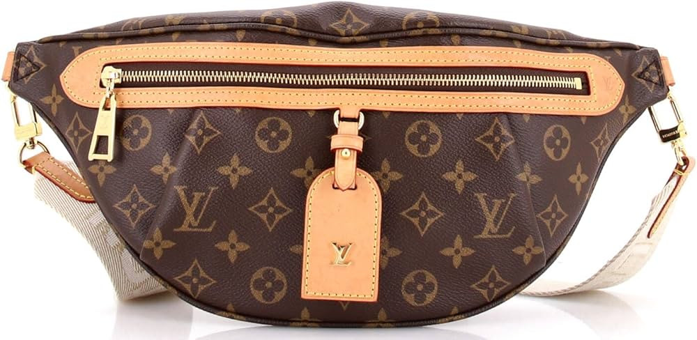 Amazon.com: Louis Vuitton, Pre-Loved High Rise Bum Bag Monogram Canvas, Brown : Amazon Luxury | Amazon (US)
