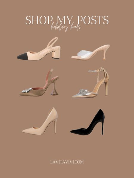 Two-tone slingback heels, ShoeDazzle clear heels, Amazon Fashion crystal heels, ShoeDazzle acantha heels, ShoeDazzle annakay pumps 

#LTKshoecrush #LTKHoliday #LTKSeasonal