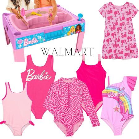 @walmart girls summer gift basket. Barbie water table. All pink Barbie swimsuits for toddler and little girl. Summer towels and goggles @walmartfashion #walmartpartner #walmartfashion

#LTKSaleAlert #LTKSeasonal #LTKFindsUnder50