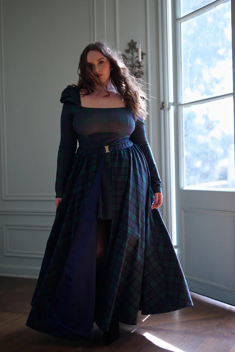 The Scotland Plaid Holiday Chateau Set | Selkie Collection