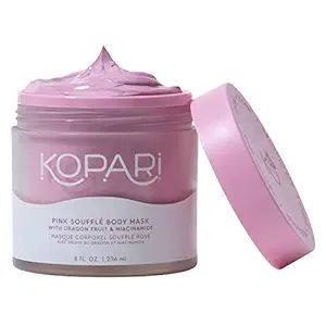 Pink Soufflé Body Mask With Niacinamide, Kaolin Clay, Dragon Fruit & Coconut Oil, Great for Dry ... | Amazon (US)
