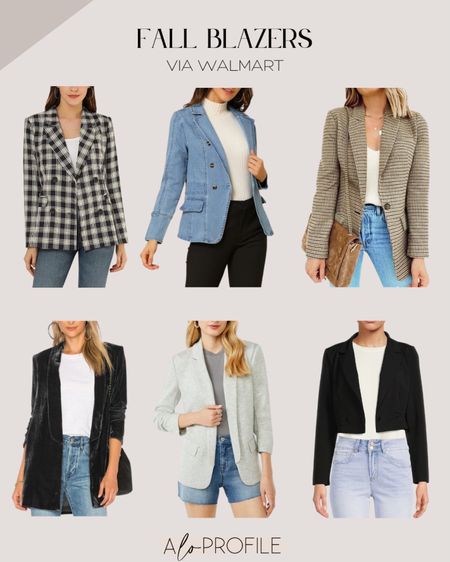 Walmart Fashion : Fall Blazers // Fall workwear, fall jackets, blazers, Walmart fashion, Walmart fall fashion, Walmart fall outfits, fall fashion, fall fashion from Walmart, Walmart finds, fall style, fall trends, fall outfits, affordable style, affordable fashion