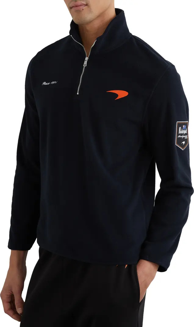 Reiss X McLaren Meros Quarter Zip Pullover | Nordstrom | Nordstrom