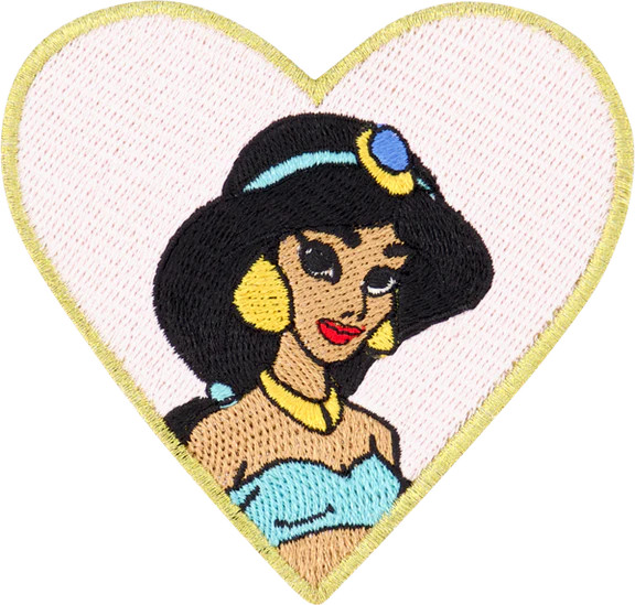 Disney Princess Jasmine Heart Patch | Stoney Clover Lane