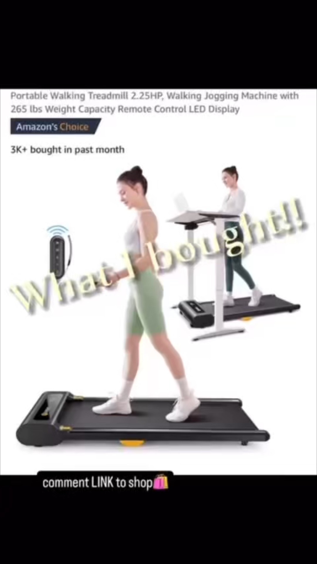 this portable treadmill was a great gift for my daughter at Christmas

Easy way to get your steps in and move your body

Lightweight, easy to set up an easy to slide under a bed or into a closet when you need to hide it



#LTKWorkwear #LTKFindsUnder100 #LTKFindsUnder50